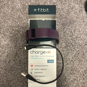 Fitbit Charge HR Purple Fitness Tracker